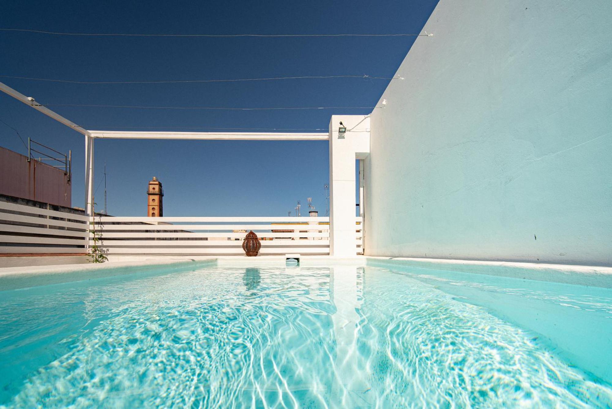 Appartement The Artist'S House With Private Pool à Séville Extérieur photo